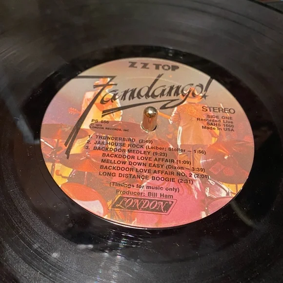 ZZ Topp Fandango! Original owner! Hear it play! Vintage! - Picture 6 of 9